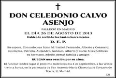 Celedonio Calvo Asenjo